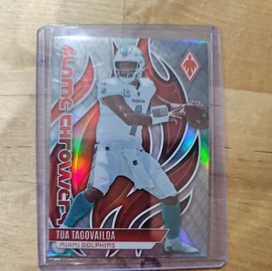 2023 Panini Phoenix - Flame Throwers Silver #FLA-26 Tua Tagovailoa - Dolphins - Picture 1 of 2