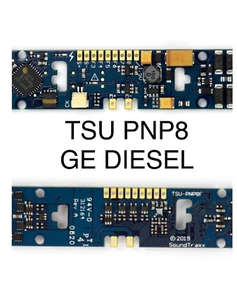 Decodificador de sonido Soundtraxx Tsunami 2 TSU-PNP8: GE diésel ~ 885814 Foto 1 de 4