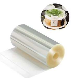 4x394" Clear Cake Collars Acetate Rolls Transparent Strips Mousse Decorating - Picture 1 of 8
