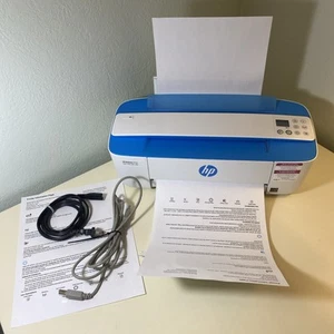 HP DeskJet 3755 All-in-One Printer Series Scan Copy SDGOB-1621 W Cords Working - Picture 1 of 23