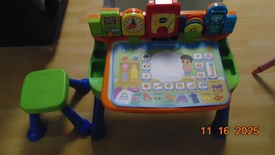 Vtech 5-in-1 Magischer Schreibtisch m.Kurzanleitung - Bild 1 von 4