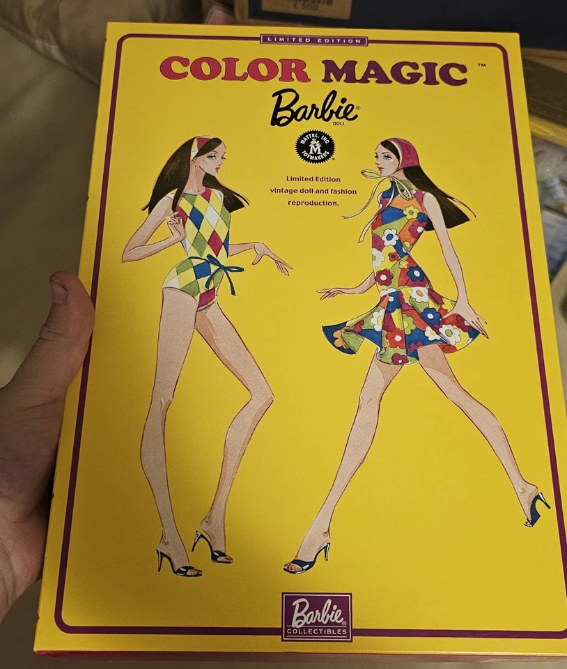 Barbie Color Magic edición limitada Muñeca vintage y reproducción de moda 2003 en caja original Foto 1 de 1