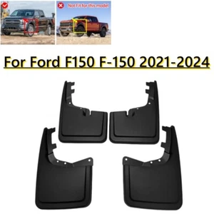 4X Car Fender Mud Flaps Mudguard Splash Guards for Ford F150 F-150 2021-2024 - Picture 1 of 4