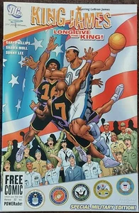 👑 LeBron James DC Comic - KING JAMES: LONG LIVE THE KING | Military Edition | - Bild 1 von 10