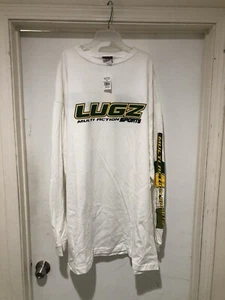 Vintage 90s Lugz Multi Action Sports Long Sleeve T Shirt 3XLT Streetwear Hip Hop - Picture 1 of 7
