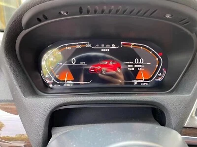Instrumento de tablero digital LCD para automóvil para BMW Serie 5 E60 E61 E63 E64 M5 06~10 Foto 1 de 4