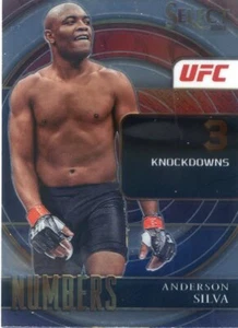 2022 PANINI SELECT UFC INSERT NUMBERS ANDERSON SILVA NO. 25 - Picture 1 of 1