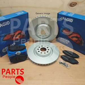 FOR VW TIGUAN 2.0 TDI 4MOTION PAGID FRONT BRAKE DISCS 312MM + PAGID PADS - Picture 1 of 1
