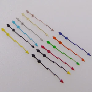 Blitzrot Orange Silber Milgauss Style Uhr Sekundenzeiger für NH35 NH36 7S26 - Bild 1 von 20