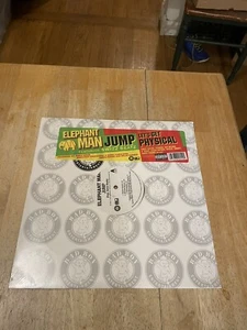 Elephant Man featuring Swizz Beatz- Jump 12" Vinyl Single Sealed - Picture 1 of 2
