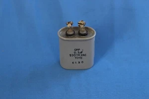 Condensador Toyo Giken CPP 0,1 μF, 1000 W. VAC - Imagen 1 de 3