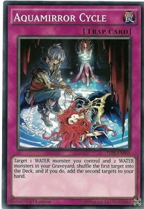 Aquamirror Cycle THSF-EN060 Super Rare Yu-Gi-Oh Card 1st Edition New - Picture 1 of 3