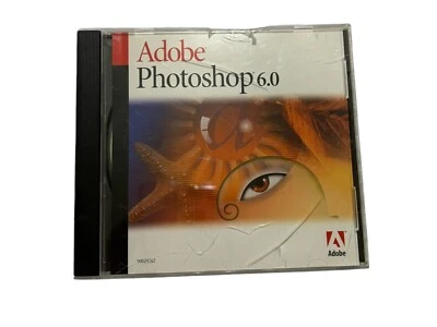 Adobe Photoshop 6.0 ~ UPGRADE ONLY ~ No Serial Number - Image 1 of 3
