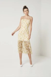 Vestido Elliatt Wattle XL NUEVO CON ETIQUETAS Amarillo Multi Run Pequeño XL-10 EE. UU. - Imagen 1 de 4