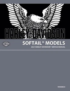 Printed Service Repair Shop Manual 2021 Harley Davidson FLSL Softail Slim - Picture 1 of 17