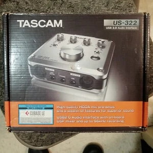 Tascam US-322 USB Audio Interface - Picture 1 of 7
