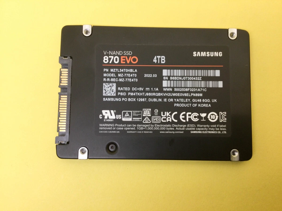SATA III 4TB Internal SSD Solid-State Drives for sale | eBay