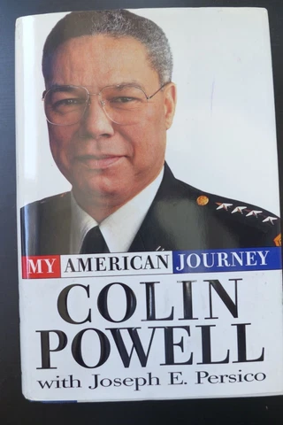 COLIN POWELL -  AUTOGRAPHED "MY AMERICAN JOURNEY" SIGNED HARDCOVER BOOK 1995 Cover
