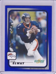 John Elway 2001 Score Football Card 63 - Picture 1 of 2
