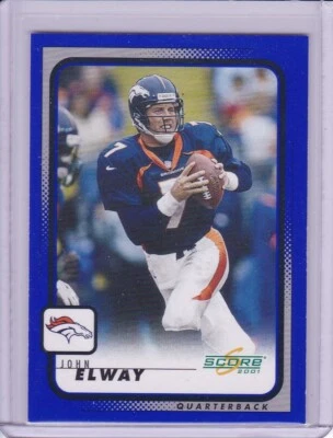 John Elway 2001 Score Football Card 63 - Image 1 of 2