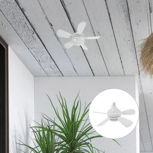 1 Set of Fan Light Bedroom Ceiling Fan Led Light Ceiling Fan Small Fan Light - Picture 1 of 12