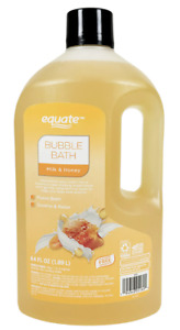 Equate Milk and Honey Bubble Bath, Adult, 64 fl oz Free Shipping