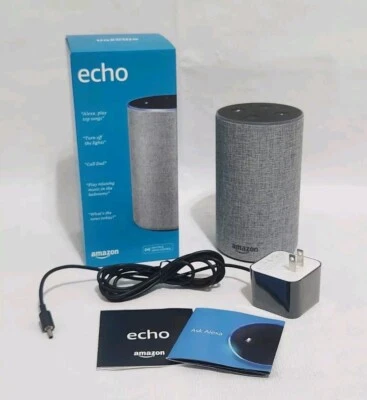 Altavoz inteligente Amazon Echo 2da generación - Para piezas o reparación  Foto 1 de 4