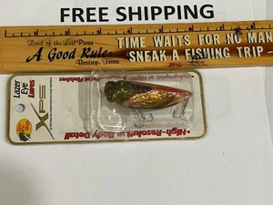 NOS BASS PRO XPS CICADA Locust Jitterbug Topwater FISHING LURE Bass Crankbait - Picture 1 of 3