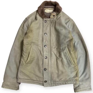 Chaqueta de Colección BUZZ RICKSON'S N-1 Cubierta Desteñida por el Sol USN Militar Talla M - Imagen 1 de 10