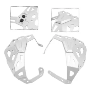 Motorcycle Cylinder Head Guards Protector Cover For BMW R1300GS ADV 2024 Silver - Picture 1 of 11