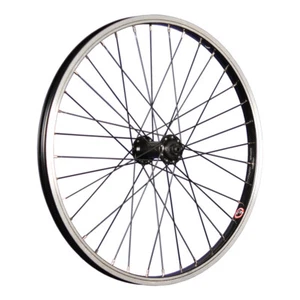 Laufrad 20 Zoll Vorderrad Fahrrad Aluminium Felge Shimano Nabe HB-TX500 schwarz - Bild 1 von 9