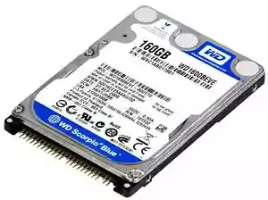 WD1600BEVE Western Digital 2.5" 160GB 5400RPM PATA Hard Drive - Picture 1 of 1