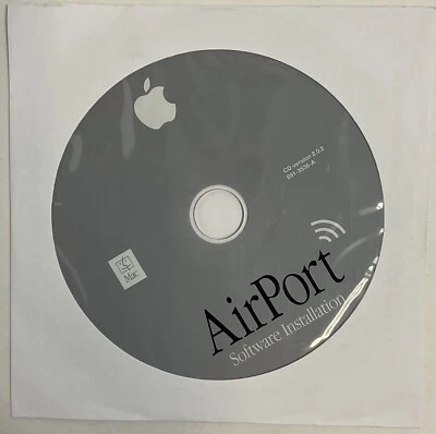 Macintosh AirPort Software Installation CD ROM Ver 2.0.2 691-3536-A - Image 1 of 4