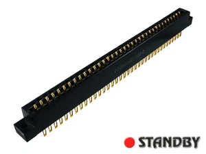 1pc 72 pin / way (2x36) CARD EDGE pitch 3,96mm straight PFCD36S04GEOO BURNDY - Imagen 1 de 5