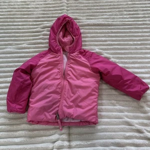 The North Face Girls Pink Reversible Jacket Size 4T - Picture 1 of 11