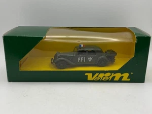 VEREM Citroën 15CV Gazogène FFI 1944 Ref: 9500 vehículo militar resistencia - Picture 1 of 5