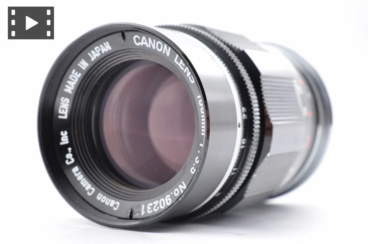 G*e様 【特価】Canon ＋100mm F3.5 100mm Focal f/3.5 Camera Lenses for Canon for sale | eBay