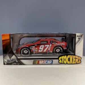 🔥 🔥 New Sealed Hot Wheels Nascar Stockerz #97 Diecast w/Take off Platform! - Picture 1 of 18