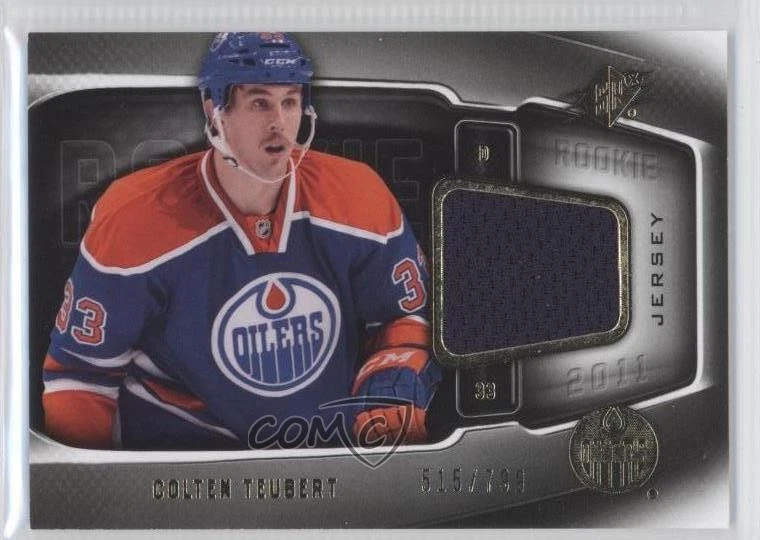 2011-12 SPx SPx Rookie Jerseys /799 Colten Teubert #172 Rookie RC - Image 1 of 2