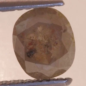 loose oval 1.58ct I3 Y 7.11 x 6.15 x 4.02mm diamond vintage estate antique - Picture 1 of 11