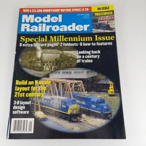 Model Railroader Magazine Jan 2000 Vol 67 No 1 Special Millennium Issue - Picture 1 of 12