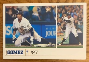 CARLOS GOMEZ, RARE ! TEAM ISSUED 5"  x 7" MILWAUKEE BREWERS PHOTO, AWESOME, WOW - Picture 1 of 1
