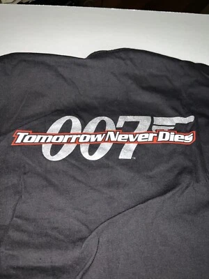 Vintage 1997 - 007 TOMORROW NEVER DIES Movie Promo T Shirt  - NOS XL - Image 1 of 4