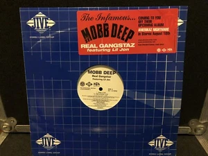 Mobb Deep 12” Real Gangstaz * VG++ Promo - Picture 1 of 6