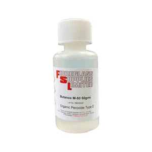 50g Catalyst Hardener for GRP Resin, Topcoat and Gelcoat. Lloyds Approved - Picture 1 of 3