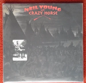 NEIL YOUNG WITH CRAZY HORSE "Broken Arrow" 2LP Vinyl US Rare - Foto 1 di 1