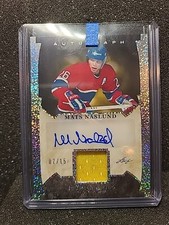2022-23 Leaf In The Game Used Hockey Auto & Mem 12/15 Mats Naslund