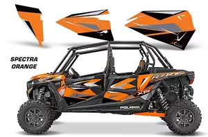 Graphic Kit Polaris RZR 1000 UTV 4 Door OEM Inserts 2014 SPECTRA ORANGE - Picture 1 of 1