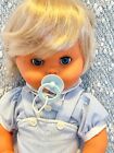 Vintage 18” Baby Doll B.B. Berjusa Binky Blonde