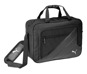 Puma Unisex Team Messenger Tote Bags Black Running Casual GYM Cross Bag 07237501 - Picture 1 of 7